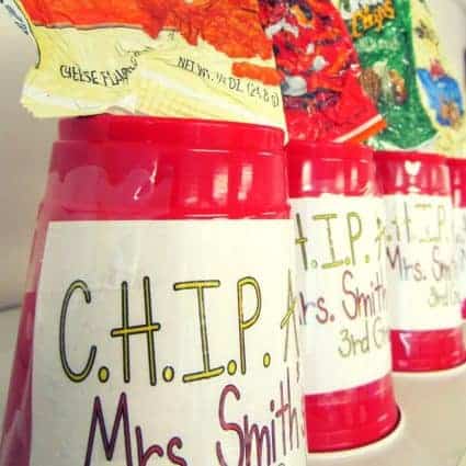 Fun and creative DIY rewards teachers can use for kids!! Step by step instructions for making C.H.I.P. (Caring helpful independent polite) Awards. Great for elementary school students in 2nd and 3rd grade. Click for pictures and instructions. #education #classroommanagement #diy