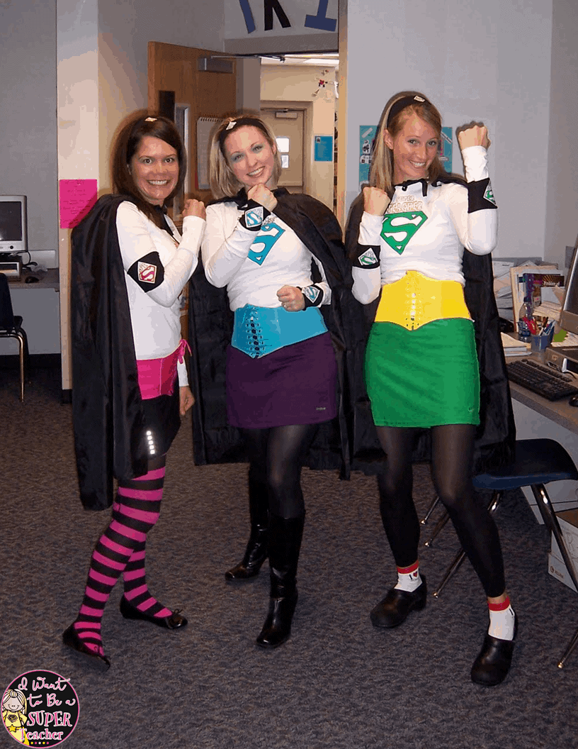 Teacher Halloween Costume #4: Super Teacher Picture