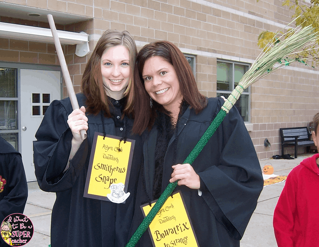 Teacher Halloween Costume #1: Quidditch Player Picture