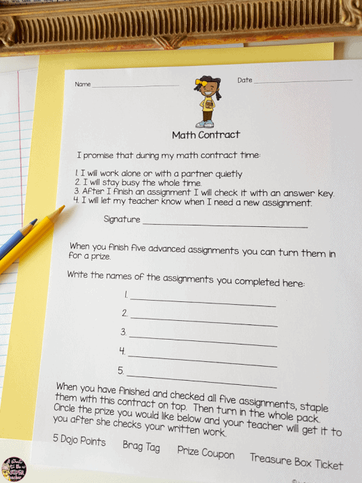 Engage Your Highest Mathematicians NOW with Math Contracts