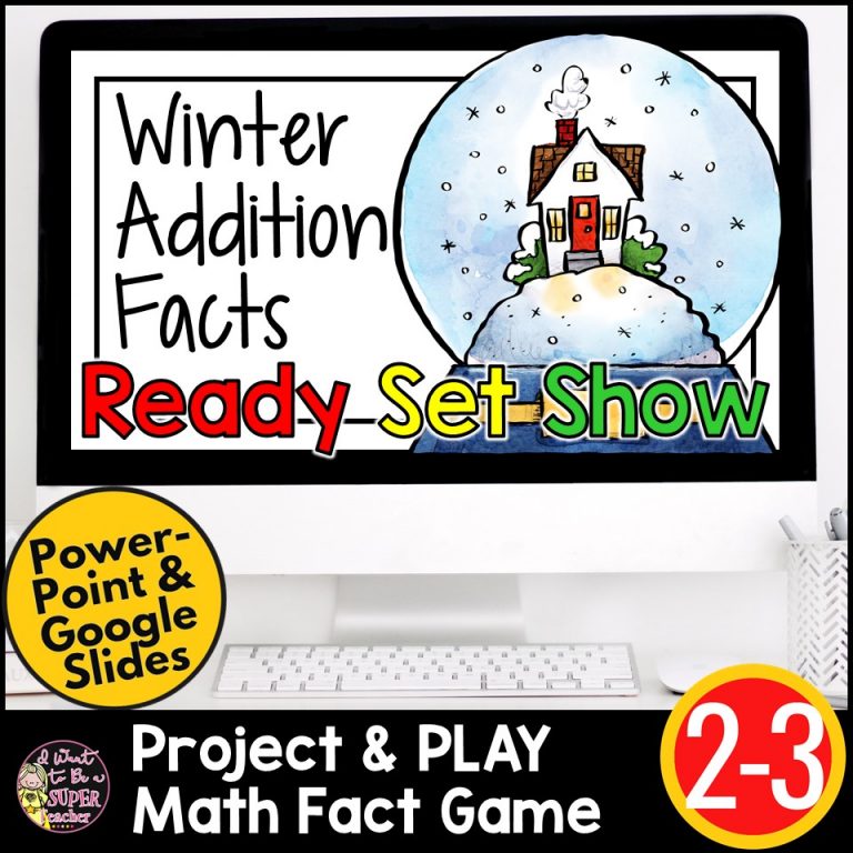 Ready, Set, Show! Winter Addition Facts
