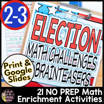 Election Math Challenges & Brainteasers
