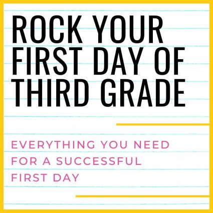 The First Day of Third Grade: A Full Day of Plans for 3rd Grade Teachers
