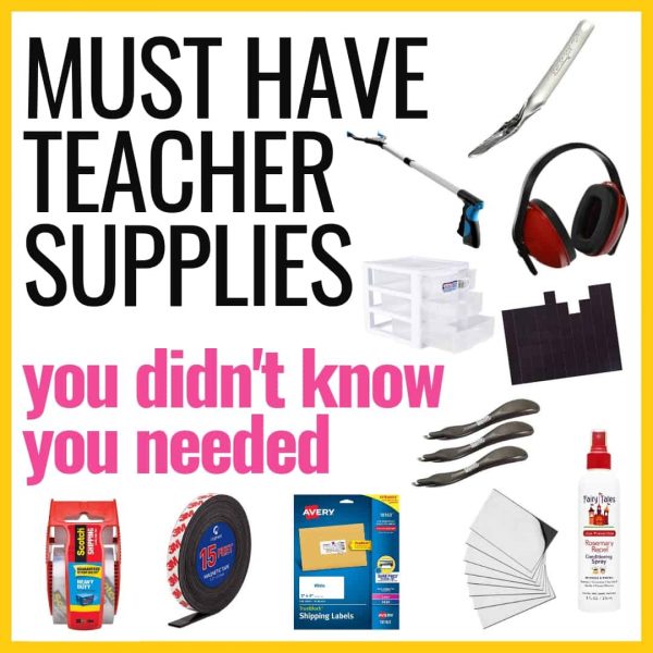 Pictures of classroom supplies