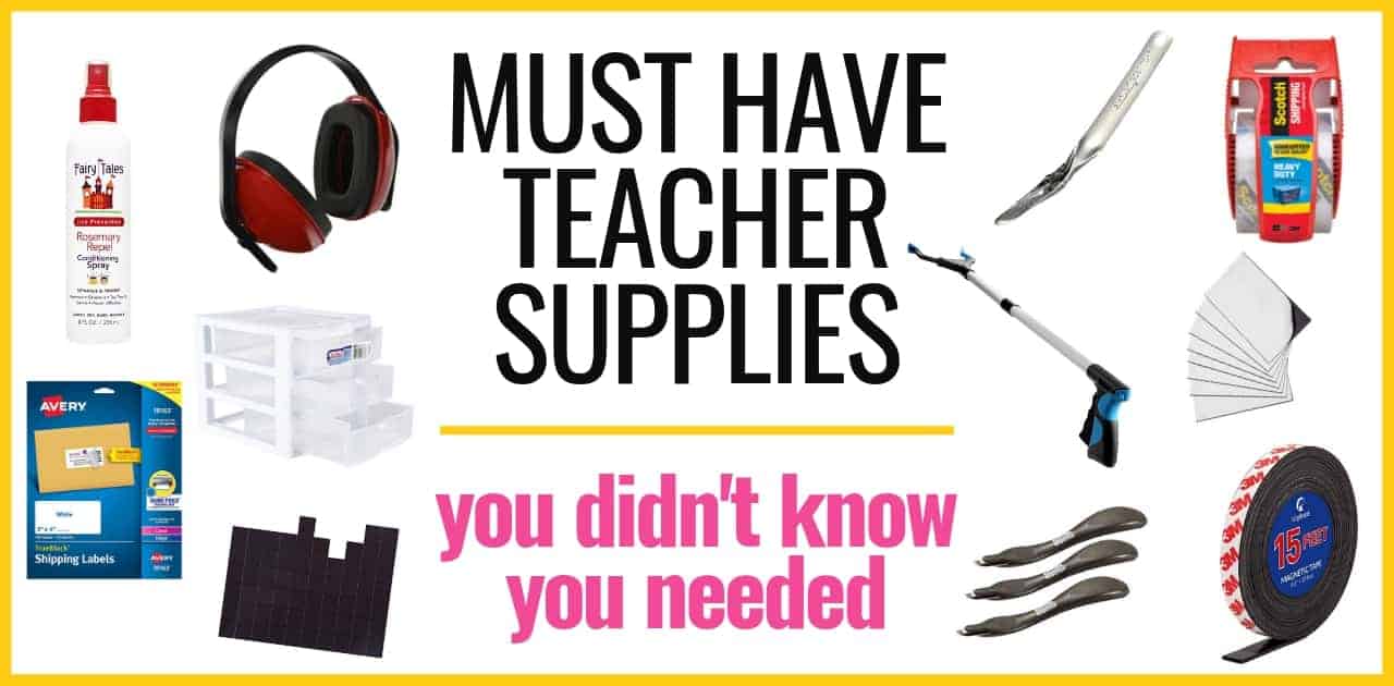 10 Must Have Classroom Supplies You Didn't Know You Needed 