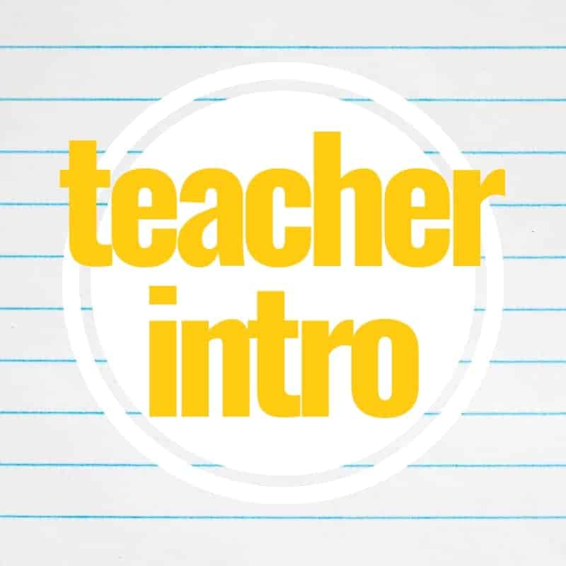 Teacher Introduction