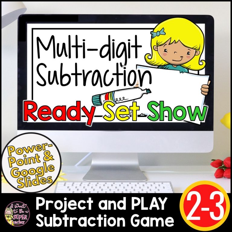 Ready, Set, Show! Multi-Digit Subtraction