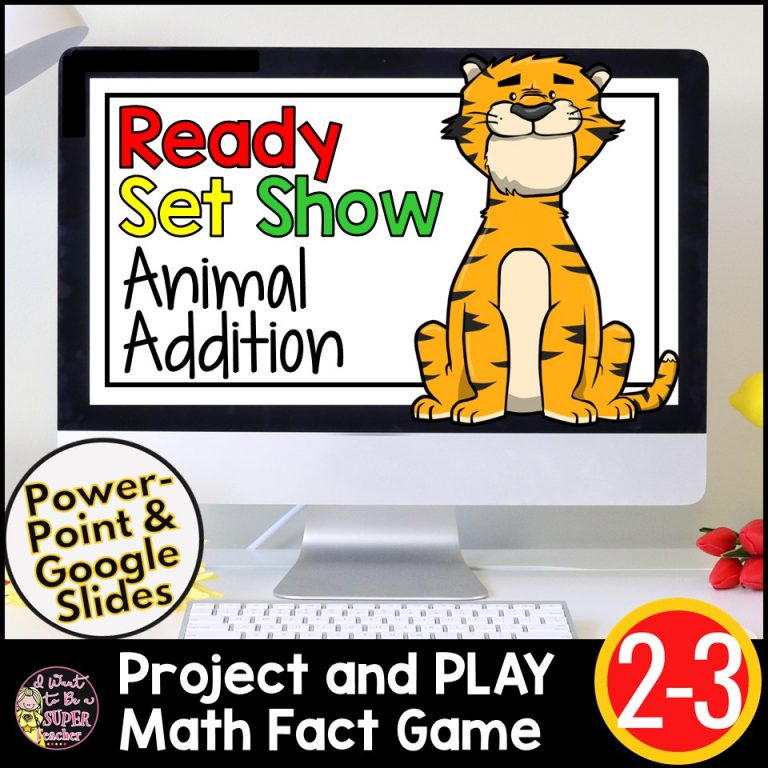 Ready, Set, Show! Animal Addition Facts